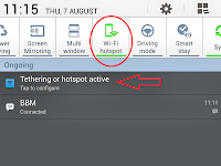 Cara Mengganti Username dan Password Wifi Hotspot di Smartphone Samsung 