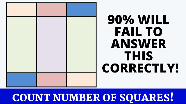 Can you count the number of squares in this picture?