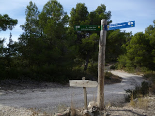 Indicadores de la ruta del Císter