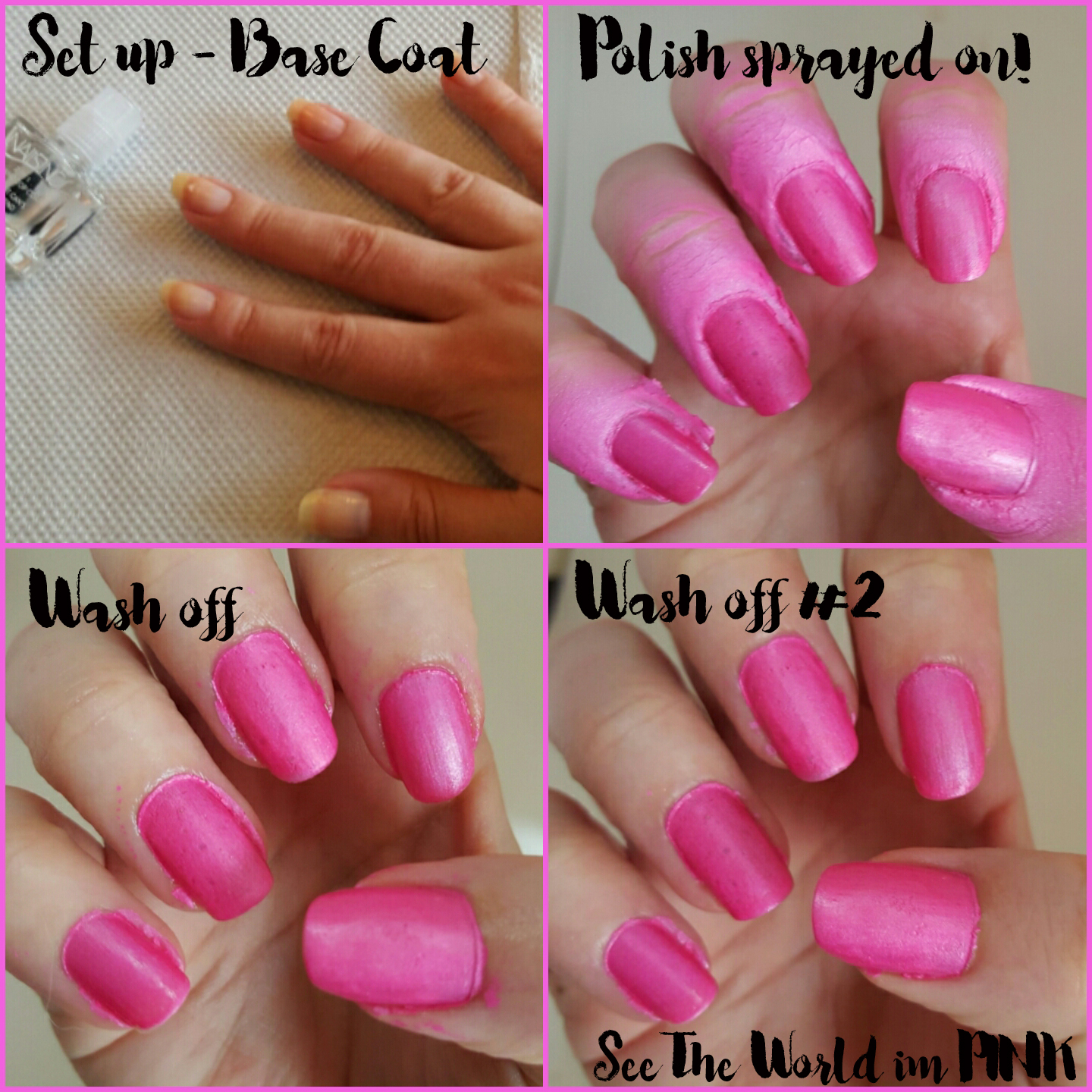 Nails Inc Paint Can Review (Spray On Polish) + an update 24 hours later