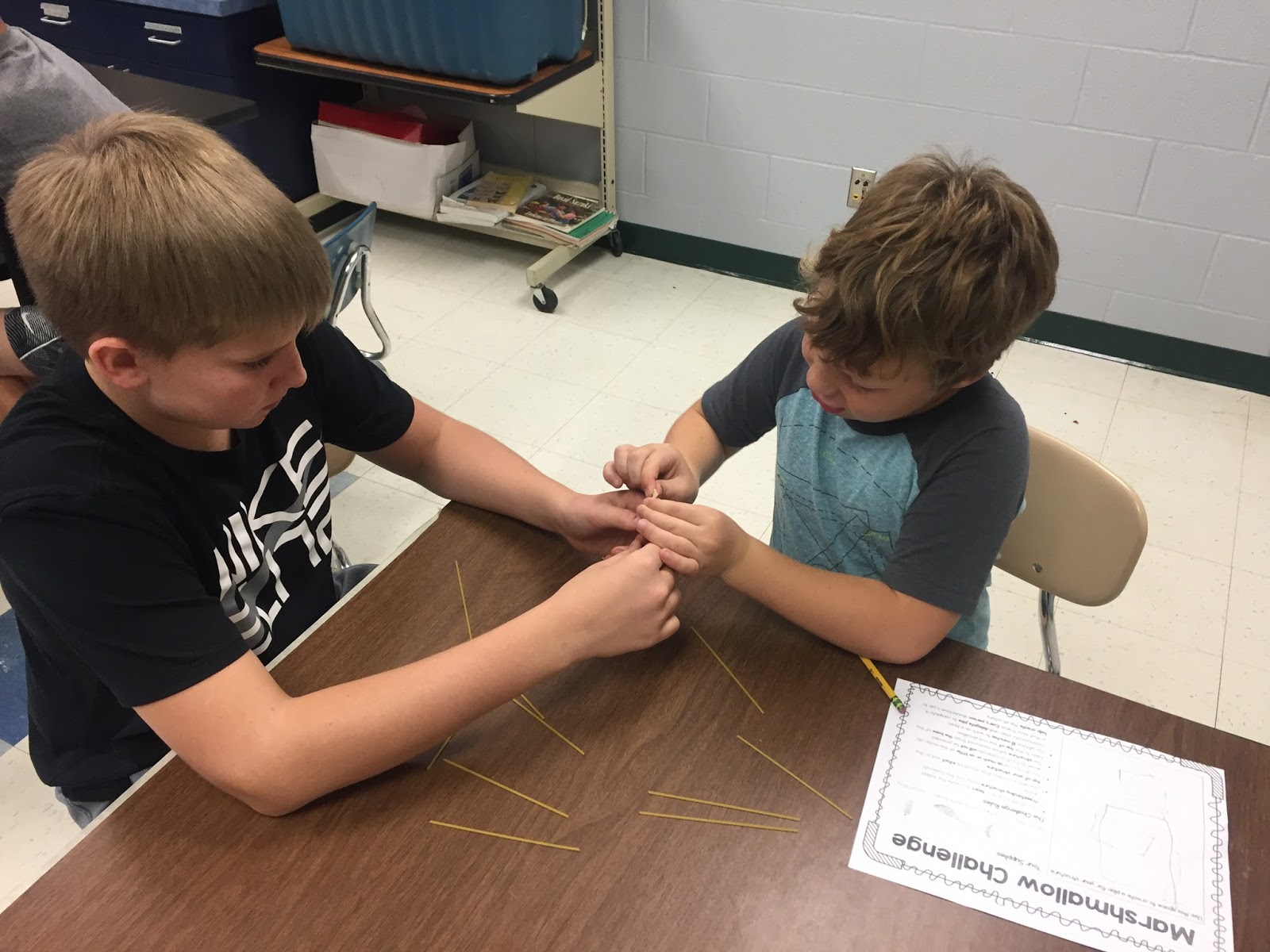 Mrs. Rucker's Kindergarten News Marshmallow Challenge