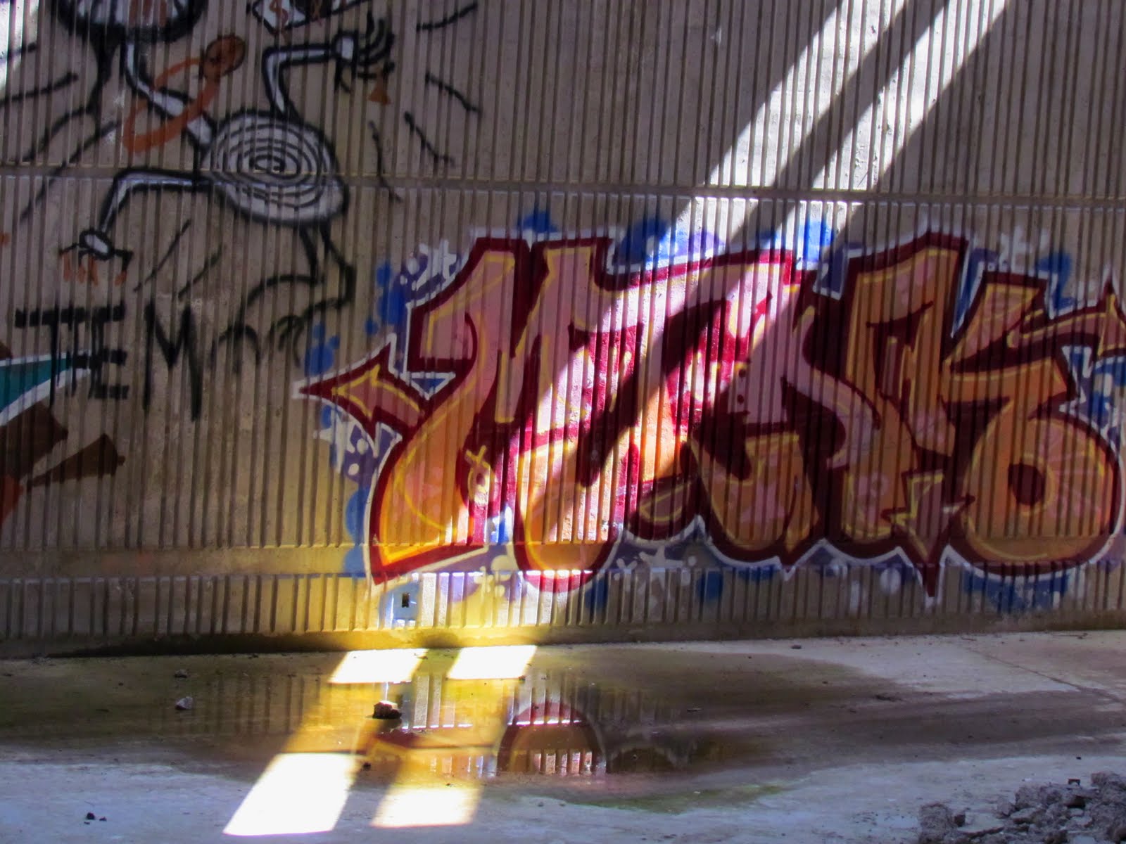 The Abandoned Graffiti in Glorylight Weekend Reflections