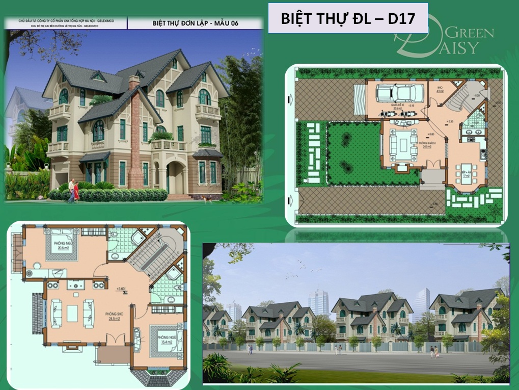 Mẫu biệt thự đơn lập Mẫu biệt thự đơn lập