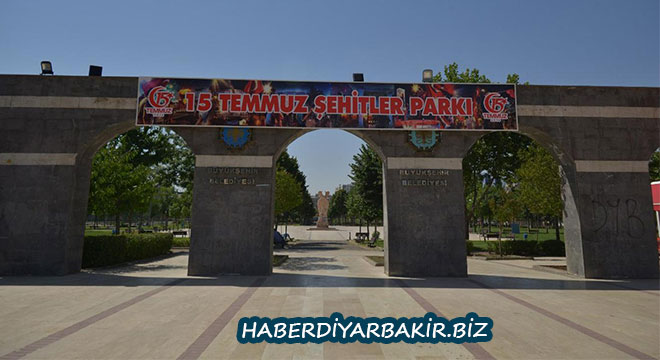 Diyarbakır’daki Parkorman ismi 15 Temmuz Şehitler Parkı olarak değiştirildi Diyarbakır’daki Parkorman ismi 15 Temmuz Şehitler Parkı olarak değiştirildi