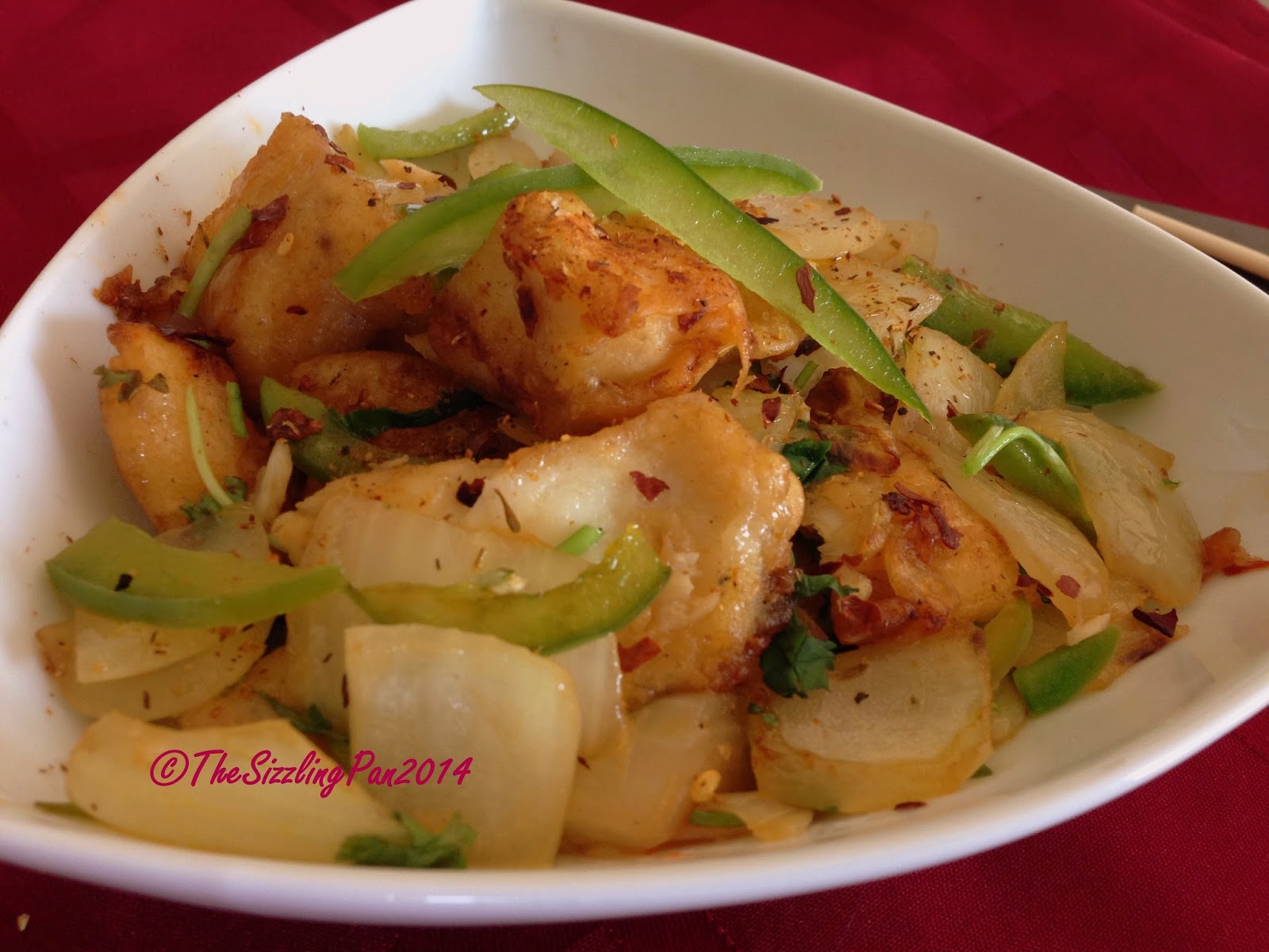 The Sizzling Pan Chilli Fish (Tilapia)