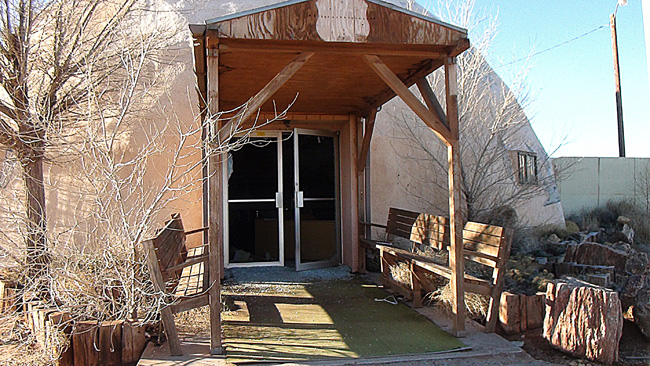 Abandoned Meteor City Trading Post near Winslow Arizona