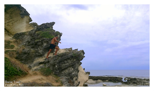 Kapurpurawan Rock Formation in Ilocos