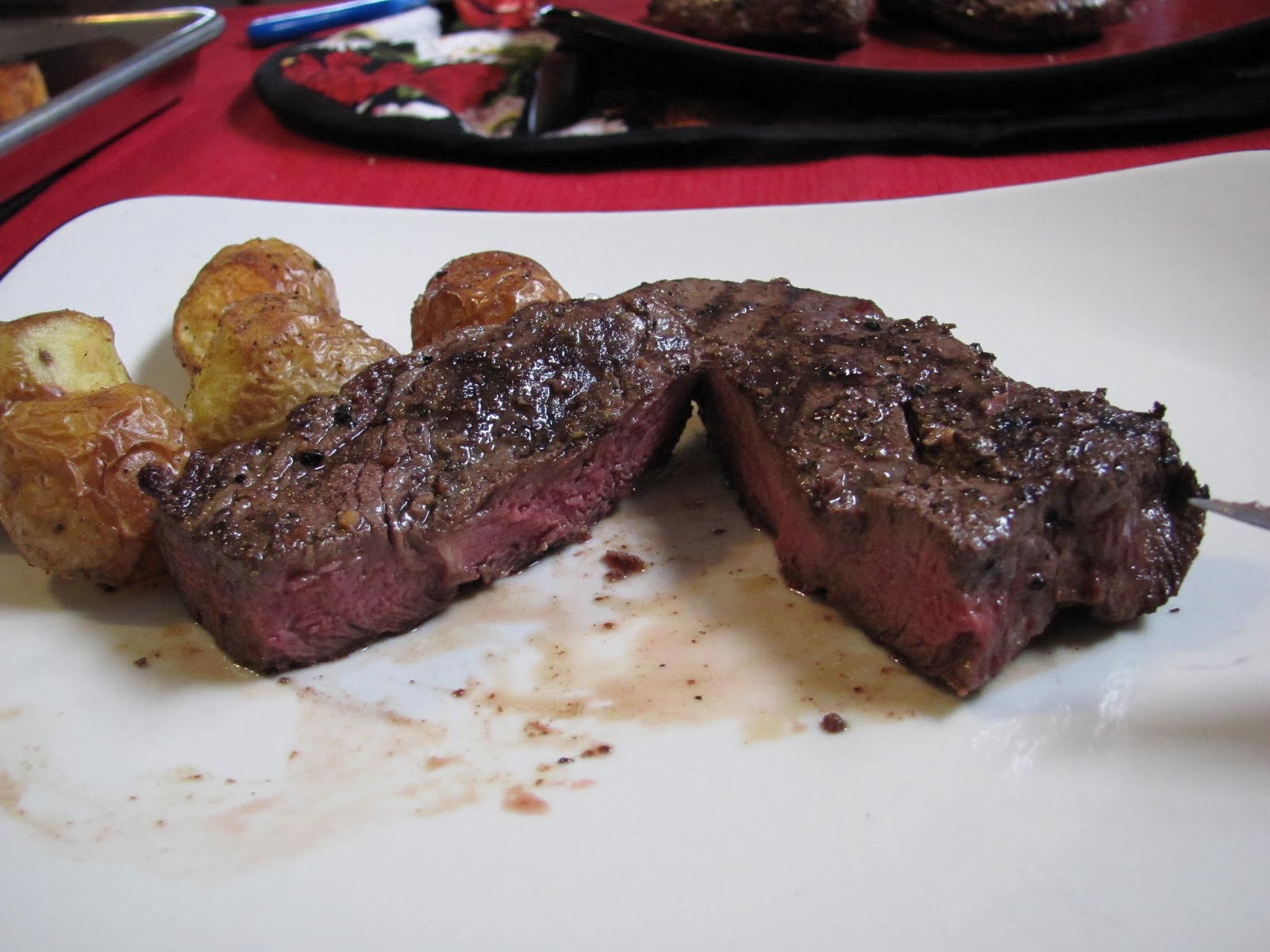 ReTorte Elk Steak Dinner