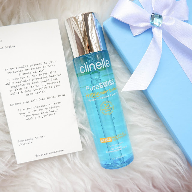 Clinelle-PureSwiss-HydraCalm-Lotion-review-indonesia