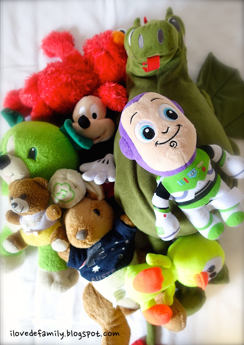 B. C. D. E. That's Us! Stuffed Toys, Plush Toys, Does Your Child Has