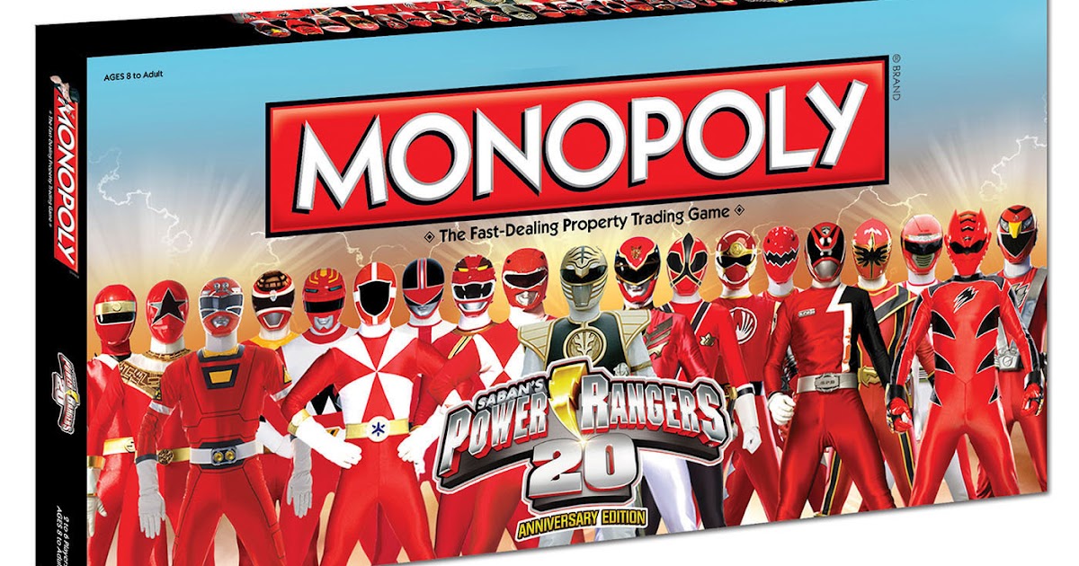 NickALive!: Saban Brands And USAopoly Partner To Produce Power Rangers