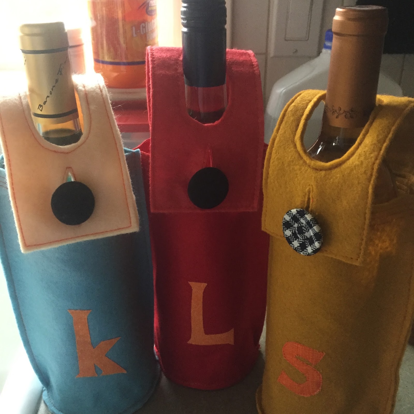 Running With Rocket WIne Bottle Sleeves