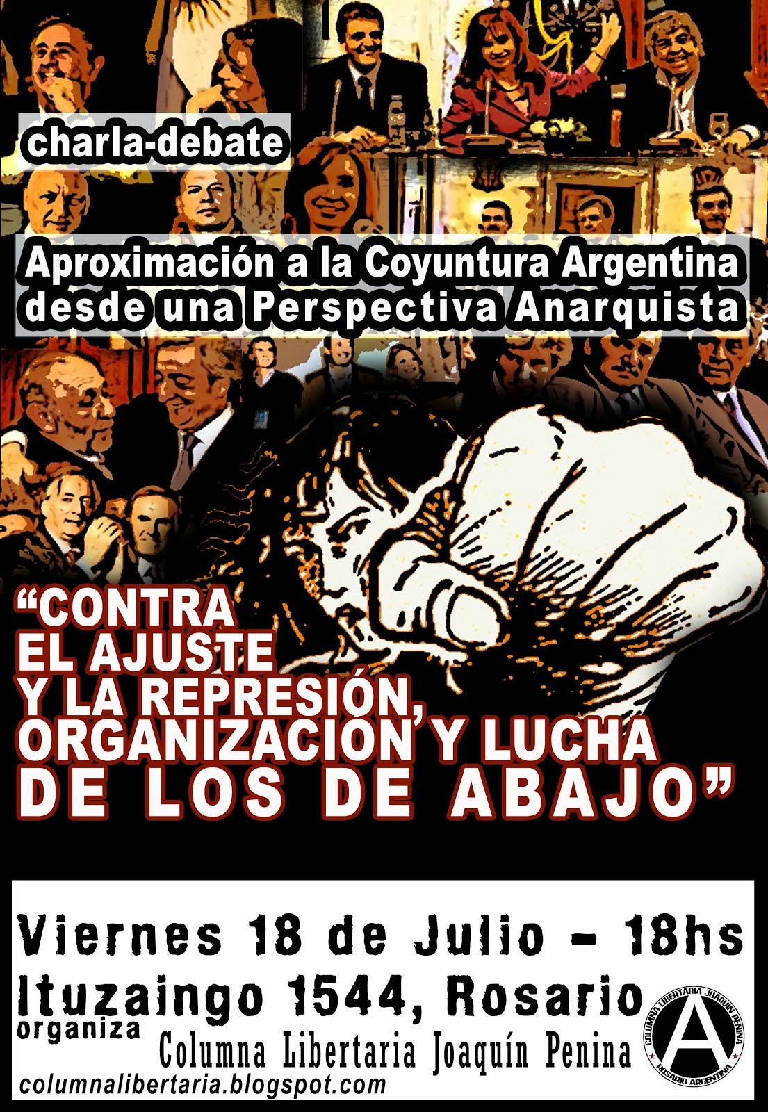 Aproximación a la Coyuntura Argentina "Contra el Ajuste y la Represión..."