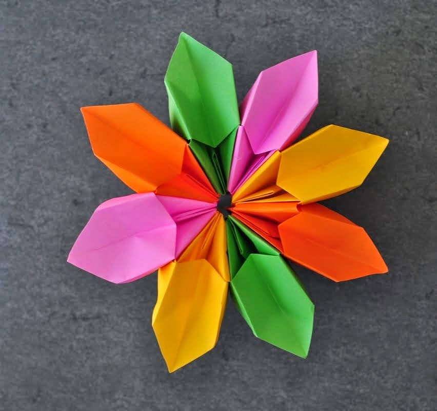 japanese easy origami flower japanese easy origami flower