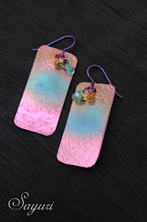 New York Sunset earrings