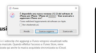 Aggiorna da iTunes iTunes