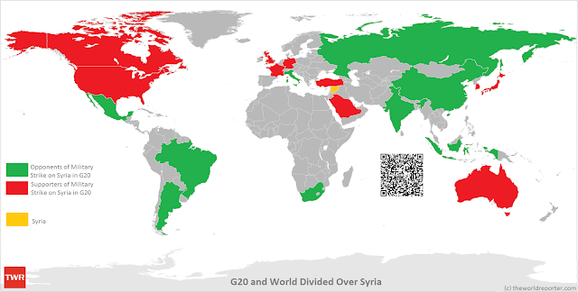 World divided over Syria at G20 Summit