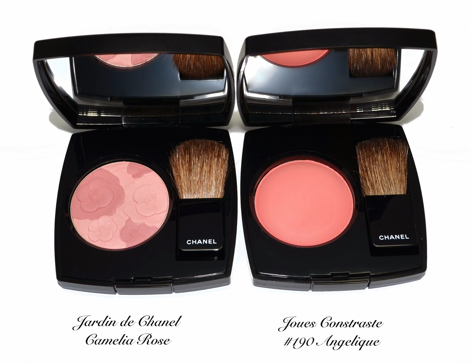 Chanel Jardin de Chanel Blush Camelia Rose & Joues Contraste #190 Angelique  for Rêverie Parisienne Spring 2015 Collection, Review, Swatch & Comparison  | Color Me Loud