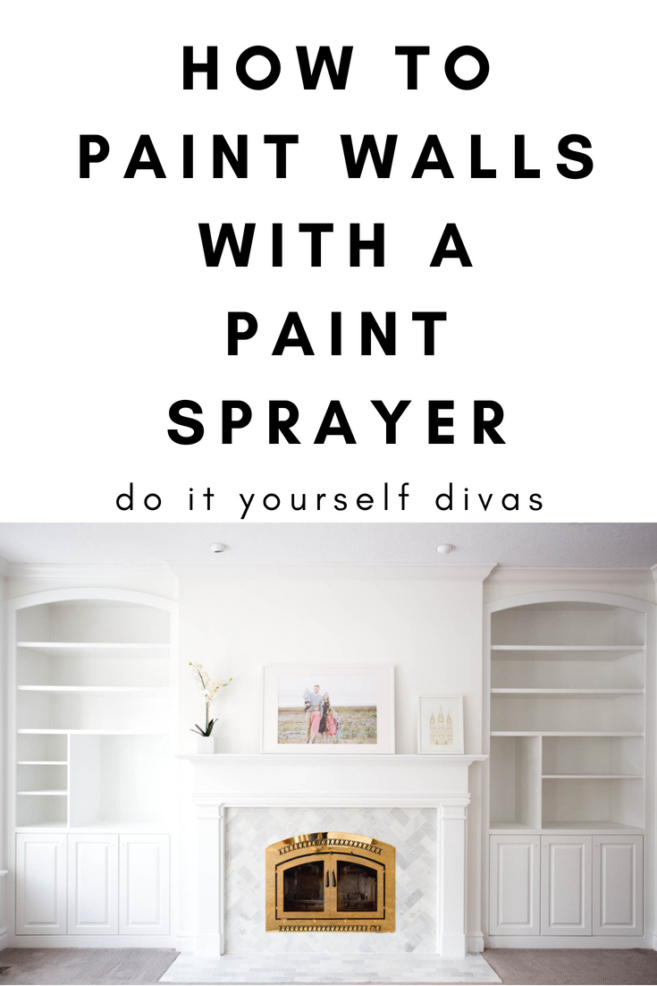 do it yourself divas How to Paint Walls With Paint Sprayer Video