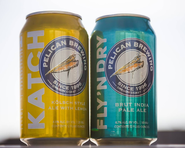 Pelican Brewing Releases New Brut IPA & GermanStyle Kölsch Cans