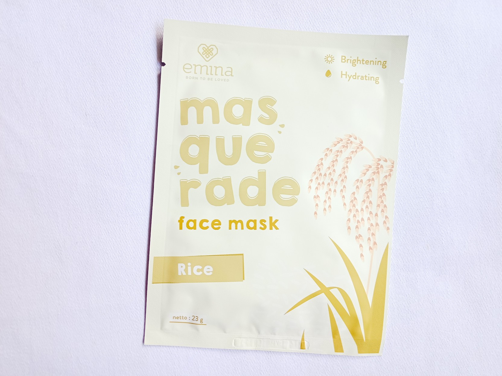 Emina Masquerade Rice Sheet Mask