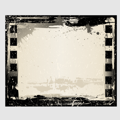 Grunge Movie Frame Vector CDR CorelDraw File Free | Design Corel