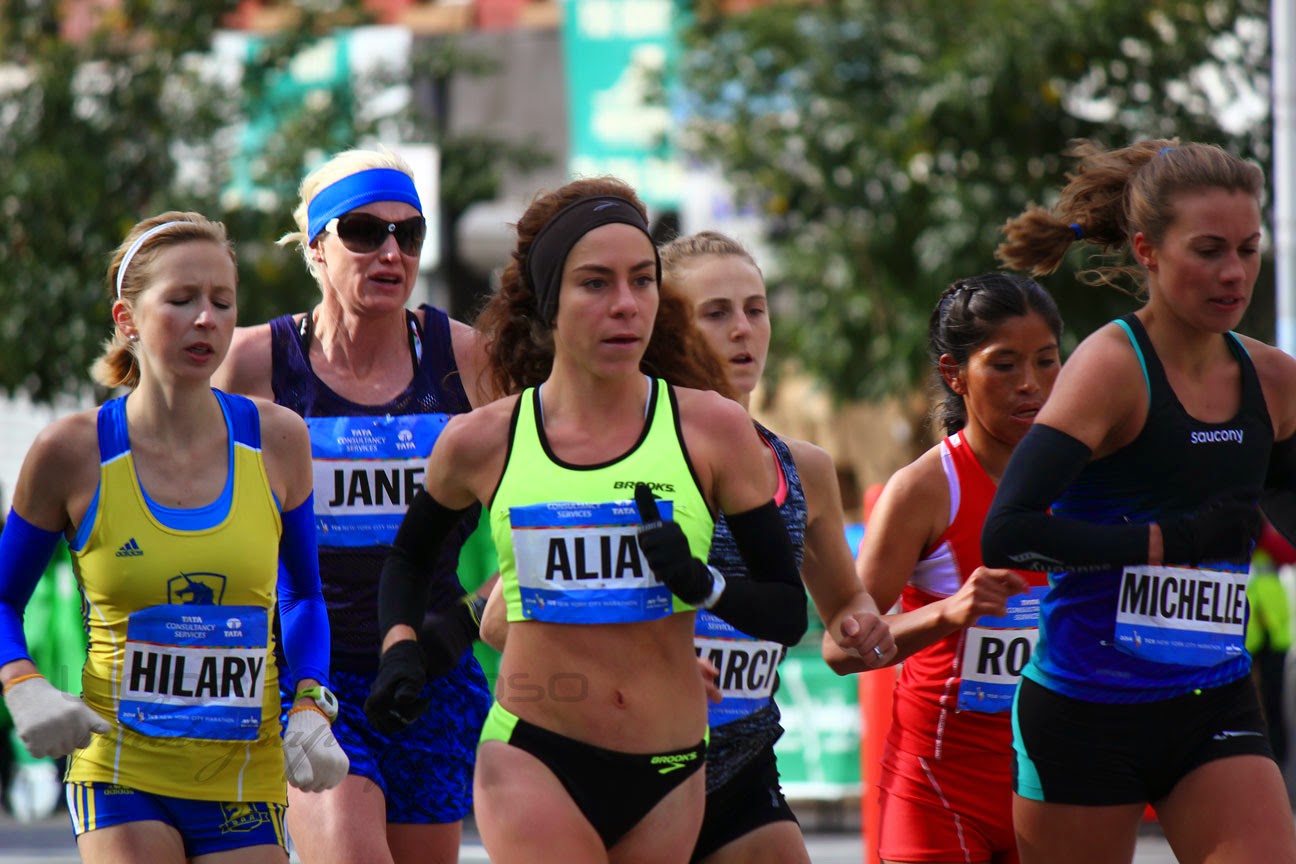 El Maratón de la Ciudad de Nueva York 2014 - mujeres