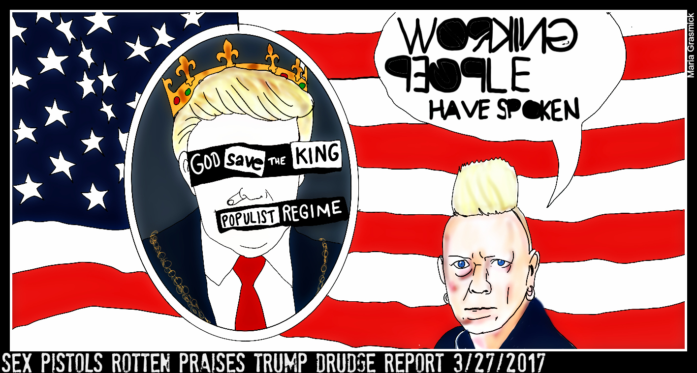 Sex pistols cartoon