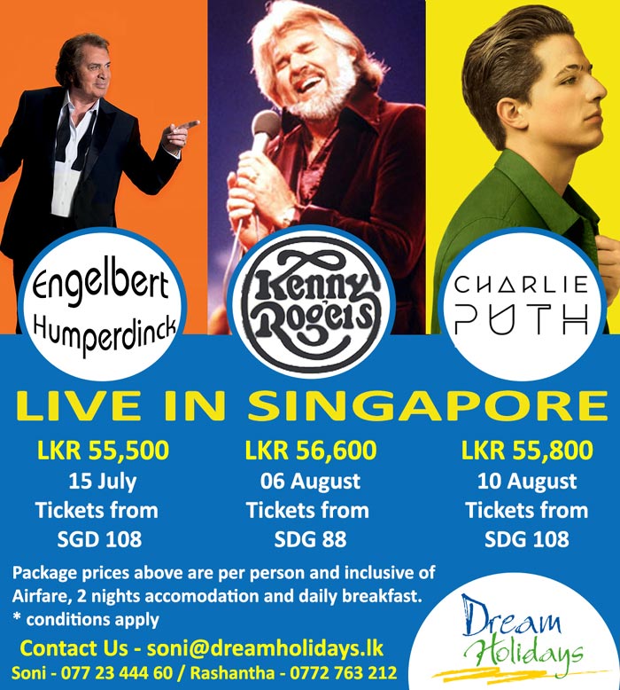 Concerts in Singapore with Dream Holidays 