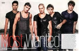 The Wanted soaking wet.. HOT!