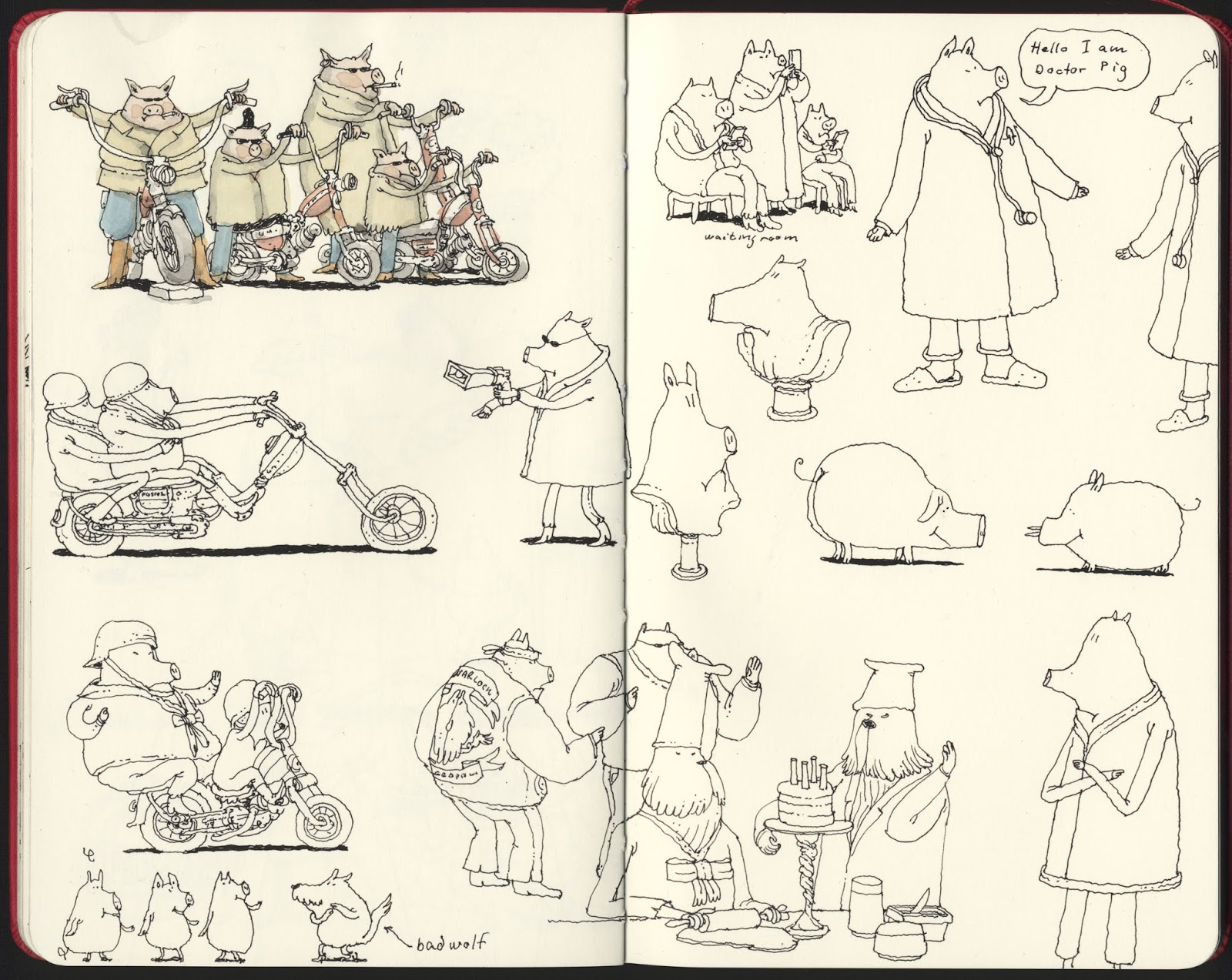 Mattias Inks: Have you seen the little piggies