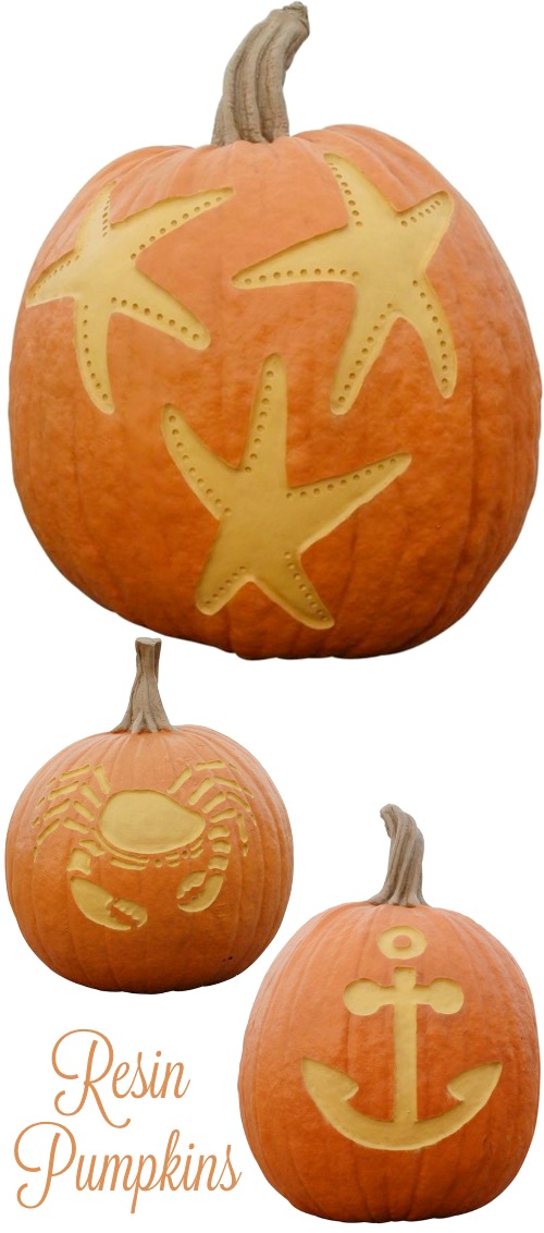 Buy Carved Pumpkins Made from Resin