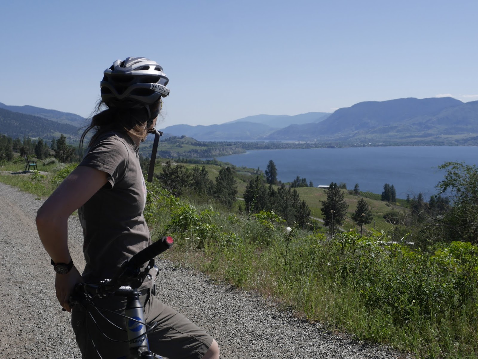 Biking the Kettle Valley Railway Trail Chute Lake to Penticton