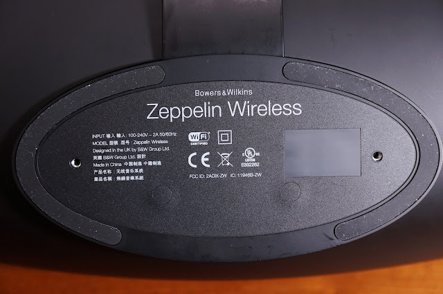 Bowers &amp; Wilkins Zeppelin Wireless 無線音響 ~ 聽見就像看見