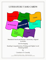 Reading Comprehension - Literature Task Cards
