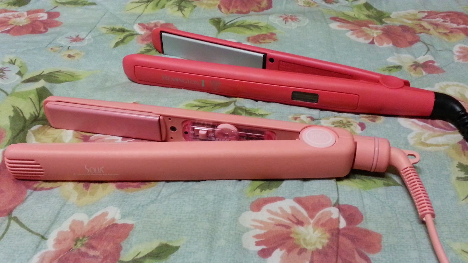 New Pink Solia and Remington Flat Irons!