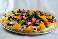MY MOM'S FRUIT PIZZA