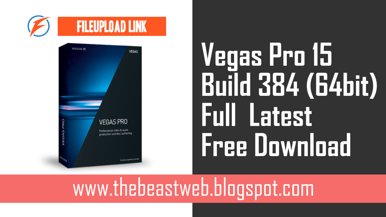 Vegas Pro 15 Build 384 Repack 64bit Full