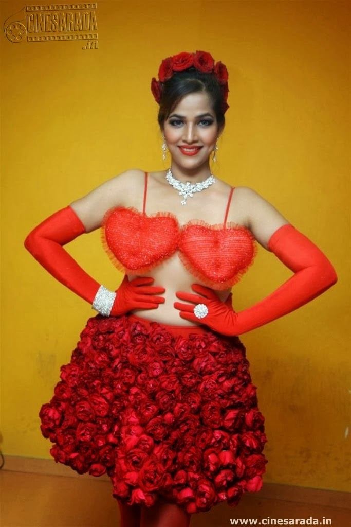 Tanisha Singh In Valentine Day Special Hot Photo Shoot For