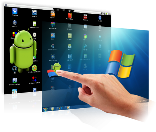 how to use bluestacks with iphone