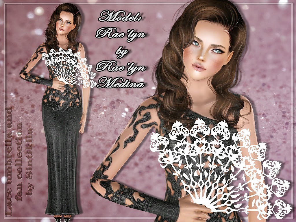 Lace set by Sintiklia for Sims 3