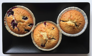 Blåbær Muffins