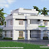 2676 square feet 4 bedroom modern flat roof house