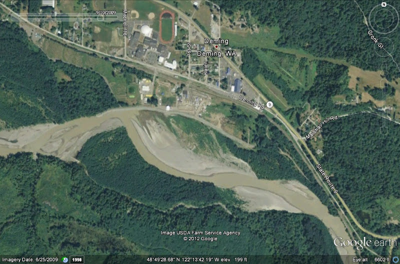 Reading the Washington Landscape Nooksack Levee at Deming