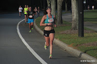 Kelly Bahn (17th, 40:08), women's runner-up in the 10K at Gulf Winds Track Club's 40th annual Tallahassee Turkey Trot. Kelley Bahn