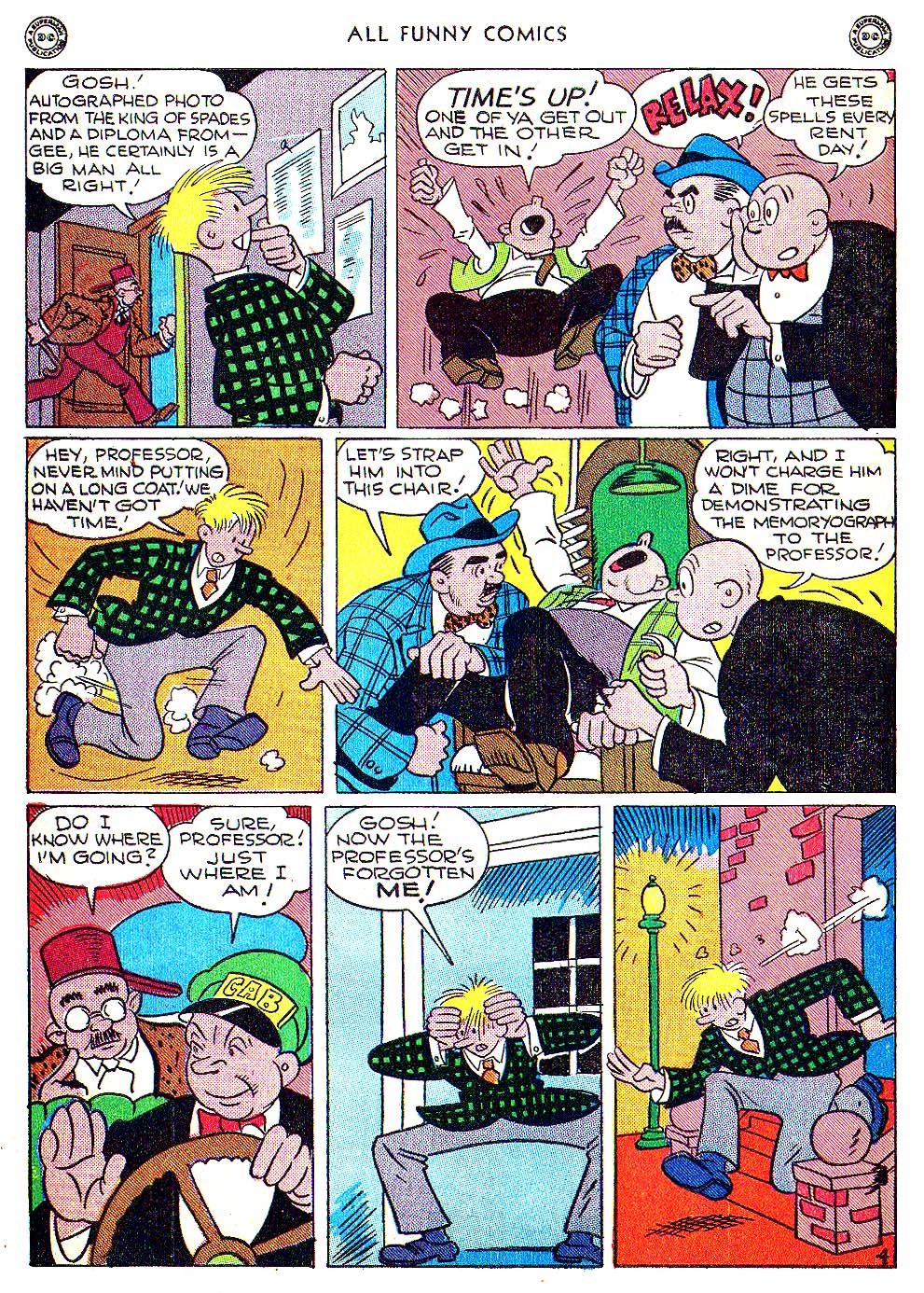 FourColor Shadows Hamilton and EgbertJimmy Thompson1945