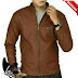 ANL001 Model Jaket Semi Kulit Casualjaket Pria Panganggur Kulit