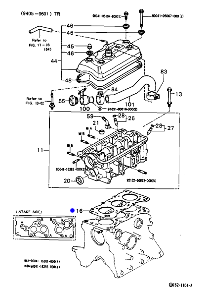 KP Gasket: Daihatsu Mira 550cc Engine daihatsu engine diagrams 
