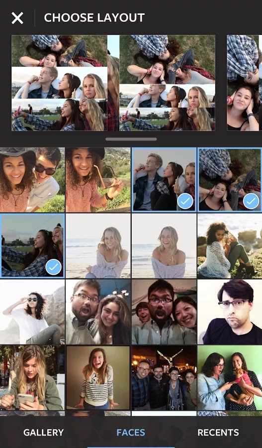 Gabungkan Beberapa Foto Menjadi Satu dengan Layout Aplikasi Foto Kolase dari Instagram