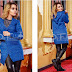 Cardigan modern la moda albastru cu gluga ieftin de toamna